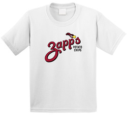 Zapp's Most Popular Potato Chip Brand Snack Food Lovers Toddler Youth Kids T Shirt