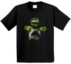Oscar The Grouch Toddler Youth Kids T Shirt