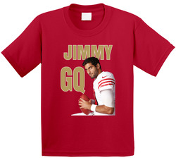 Jimmy Gq Jimmy Garoppolo San Francisco Football Fan Toddler Youth Kids T Shirt