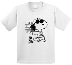 Snoopy Joe Cool Toddler Youth Kids T Shirt