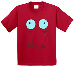 Zoidberg Futurama Big Face Toddler Youth Kids T Shirt