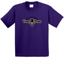 New Orleans Voodoo Arena Football League Team Fan Logo Toddler Youth Kids T Shirt