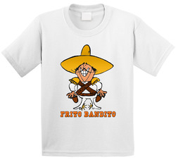 Frito Bandito Retro Food Toddler Youth Kids T Shirt
