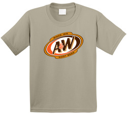 A And W Root Beer Logo Toddler Youth Kids T Shirt
