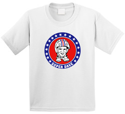 Super Dave Retro 80s Tv Show Logo Fan Toddler Youth Kids T Shirt