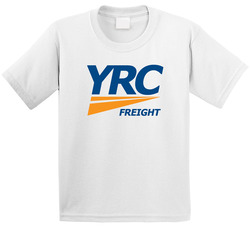 Yrc Worldwide Inc Nasdaq Company Logo Employee Fan Toddler Youth Kids T Shirt
