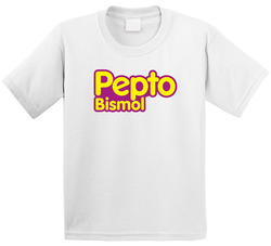 Pepto Bismol Best Over The Counter Medication Logo Toddler Youth Kids T Shirt