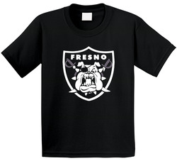 Fresno State Athletics Oakland Football Mashup Logo Sports Fan Toddler Youth Kids T Shirt