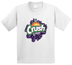 Crush Grape Best Soda Of All Time Soft Drink Lovers Toddler Youth Kids T Shirt