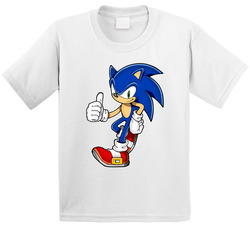 Sonic Sonic The Hedgehog Video Game Character Toddler Youth Kids T Shirt