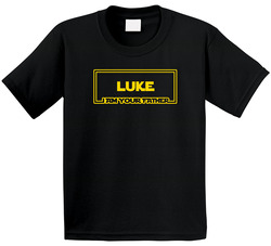 Luke I Am Your Father Funny Parody Toddler Youth Kids T Shirt