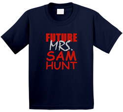 Sam Hunt Future Mrs Football Sports New England Toddler Youth Kids T Shirt