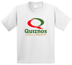 Quiznos Sub Sandwhich Restaurant Toddler Youth Kids T Shirt
