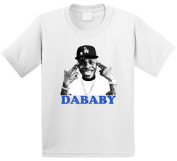 Dababy Rapper Album Cover Art Inspired Music Fan Toddler Youth Kids T Shirt