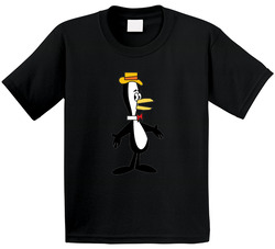 Tennessee Tuxedo Retro Cartoon Character Toddler Youth Kids T Shirt