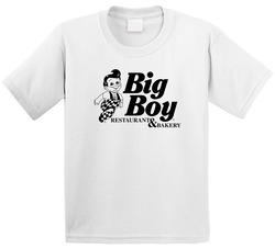 Big Boy American Favourite Food Toddler Youth Kids T Shirt