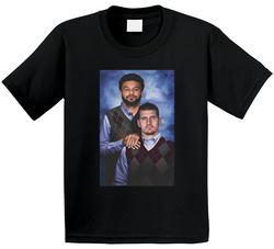 Nikola Jokic Jamal Murray Step Brothers Parody Toddler Youth Kids T Shirt