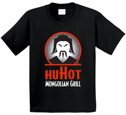 Huhot Mongolian Grill Top American Chinese Fast Food Cool Toddler Youth Kids T Shirt