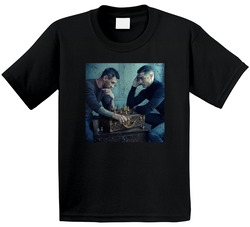 Lionel Messi And Cristiano Ronaldo Playing Chess Distressed Toddler Youth Kids T Shirt