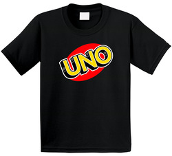 Uno Card Game Halloween Costume Toddler Youth Kids T Shirt