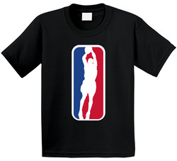 Kobe Bryant Nba Logo Parody Memorial Basketball Player Fan Toddler Youth Kids T Shirt