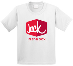 Jack In The Box Inc Nasdaq Company Logo Employee Fan Toddler Youth Kids T Shirt