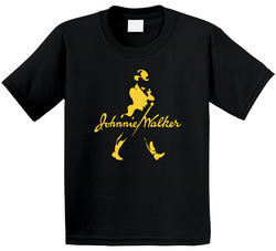 Johnnie Walker Scotch Whiskey Red Blue Gold Toddler Youth Kids T Shirt