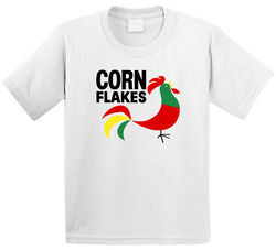 Cornelius The Rooster Corn Flakes Cereal Toddler Youth Kids T Shirt