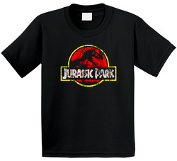 Jurassic Park 90s Movie Toddler Youth Kids T Shirt