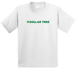 Dollar Tree Inc Nasdaq Company Logo Employee Fan Toddler Youth Kids T Shirt