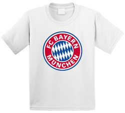 Fc Bayern Munich Munchen Germany Soccer Logo Toddler Youth Kids T Shirt