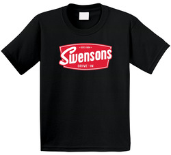 Swensons Drive In Burger Food Fan Toddler Youth Kids T Shirt