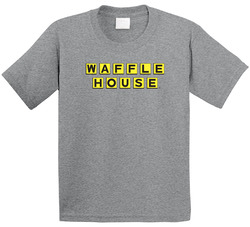 Waffle House Best Southern Restaurants Fan Toddler Youth Kids T Shirt