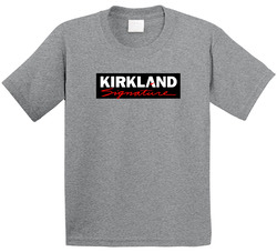 Kirkland Signature Best Over The Counter Medication Logo Raglan Toddler Youth Kids T Shirt