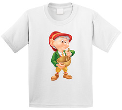 Ernie Keebler Snacks Mascot Toddler Youth Kids T Shirt