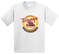 Tommy's Burgers Burbank California Restaurant Worn Look Toddler Youth Kids T Shirt
