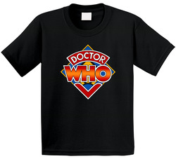 Doctor Who Classic Logo Toddler Youth Kids T Shirt