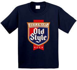 Heilemans Old Style Beer Cool Brewery Brew Logo Toddler Youth Kids T Shirt