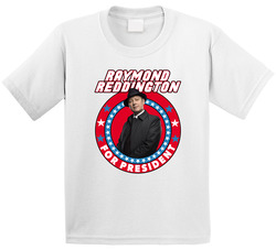 Raymond Reddington The Blacklist For President Tv Show Villain Fan Toddler Youth Kids T Shirt