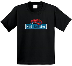 Red Lobster Seafoods Restaurant Toddler Youth Kids T Shirt