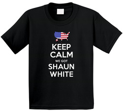 Keep Calm We Got Shaun White Snowboarding Usa 2018 Winter Olympic Team Toddler Youth Kids T Shirt