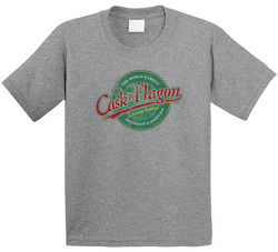Cask'n Flagon Boston Massachusetts Top Restaurants Food Fan Lover Foodie Worn Look Toddler Youth Kids T Shirt