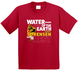 Daniel Sorensen Defence Covers Kc Kansas City Football Fan Toddler Youth Kids T Shirt