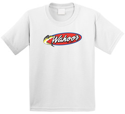 Wahoo's Fish Taco Mexican Grill Food Restaurant Logo Toddler Youth Kids T Shirt