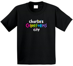 Charlie's Colorforms City  Fan Toddler Youth Kids T Shirt