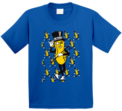 Mr Peanut Toddler Youth Kids T Shirt