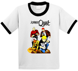 Jonny Quest Retro Cartoon Toddler Youth Kids T Shirt