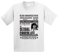 Mr. Randy Watson And The Sexual Chocolate Band Coming To America Black Comedy Movie Toddler Youth Kids T Shirt