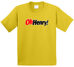 Oh Henry Candy Bar Toddler Youth Kids T Shirt