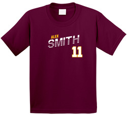 Alex Smith 11 Favorite Player Washington Football Fan Toddler Youth Kids T Shirt
